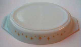 Pyrex Gold Star Casserole with Warming Cradle