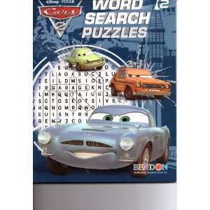   Disney*Pixar Cars 2 Word Search Puzzles Level 2 Disney Pixar Books