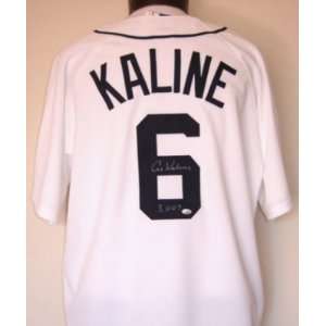  Signed Al Kaline Uniform   with 3007 Inscription Sports 