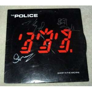    THE POLICE autographed SIGNED #1 Record *PROOF 