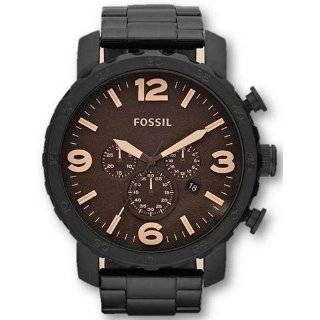  Fossil Nate Stainless Steel Watch Smoke Fossil Watches