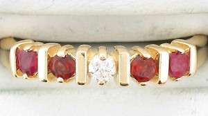   14KT Yellow Gold Diamond and Multi Stone Ring w/ Appraisal  