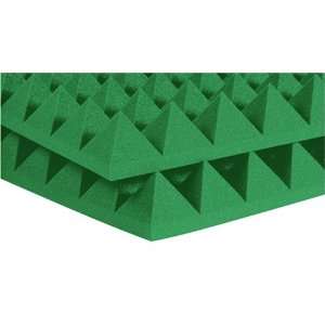  Pyramid Panels in Kelly Green 6 2x4x4 panels Musical Instruments
