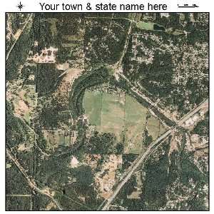 Aerial Photography Map of Grand Falls Plaza, Missouri 2010 MO