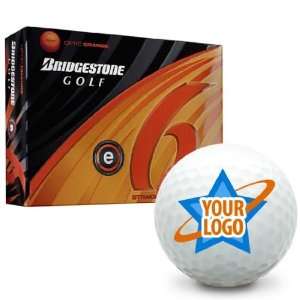  Bridgestone e6 Orange Logo Golf Balls