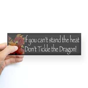  Dragons Fantasy art Bumper Sticker by  Arts 