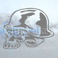 Metal Mulisha Skull Helmet Decal Window Sticker  