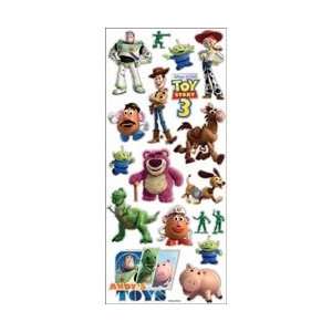   Large Flat Stickers Toy Story; 3 Items/Order Arts, Crafts & Sewing