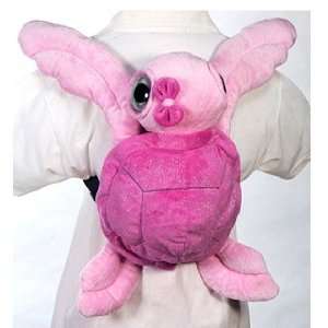    Big Eyed Pink Sea Turtle Backpack 16 by Fiesta Toys & Games