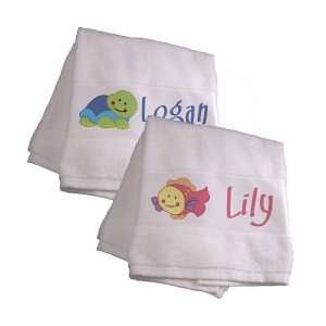Splish Splash Kids Personalized Beach Towel 
