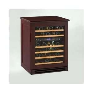   Credenza Style Wood Cabinetry Dual Zone Wine Chiller