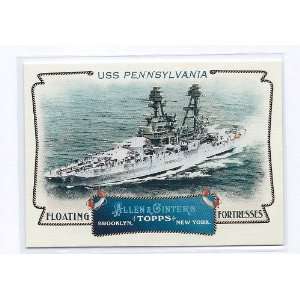   & Ginter Floating Fortresses #20 USS Pennsylvania