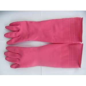    Komax Heavy Duty Latex Rubber Glove (L Size)