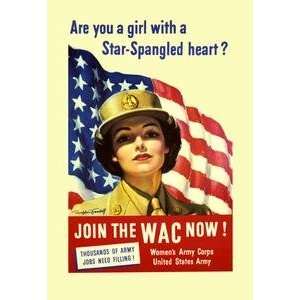   Girl with a Star Spangled Heart? Join the WAC now