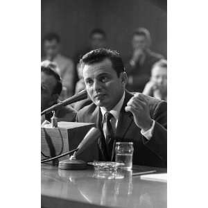 Pedro Luis Diaz Lanz,testifying before Senate Subcommittee,1959 