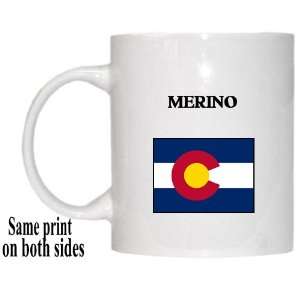    US State Flag   MERINO, Colorado (CO) Mug 