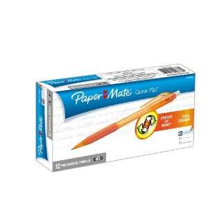  Paper Mate Quick Flip 0.5MM Mechanical Pencils, 12 Orange 