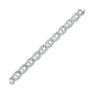   Sterling Silver 150 Gauge Mariner Link Bracelet   8 SIMMONS Jewelry