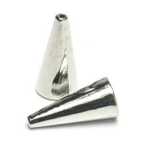  Cousin Beads Jewelry Basics Cones 6/Pkg Silver; 3 Items 