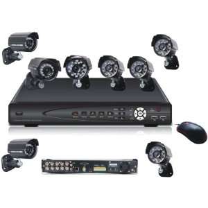   Water Resistant Day and Night Network Cameras Kit