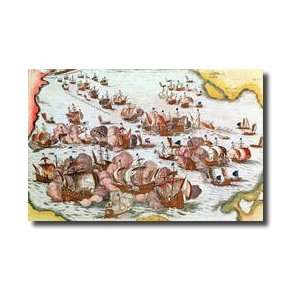  Naval Combat Between The Beggars Of The Sea And The Spanish 