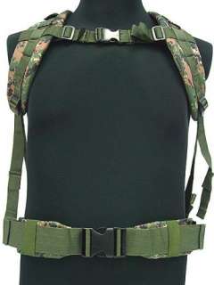 Day Molle Assault Backpack Bag Digital Camo Woodland  