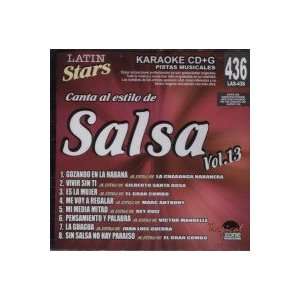  Karaoke  Salsa Vol.13 KARAOKE LATIN STARS Music