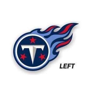  NFL Tennessee Titans 12 Die Cut Vinyl Logo Left Magnet 
