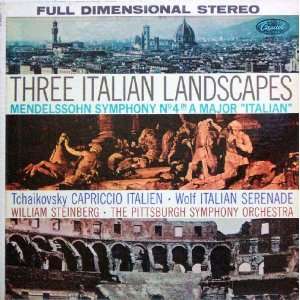   Italian and Wolf, Italian Serenade and Tchaikovsky, Capriccio Italien