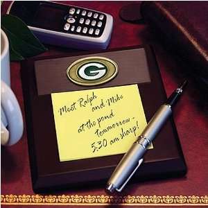  Green Bay Packers Wooden Memo Pad Holder Sports 