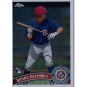  2011 Topps Chrome Refractors #33 Danny Espinosa RC   Washington 