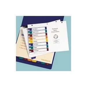  Ready Index Multi Landscape Table of Contents Dividers, 1 