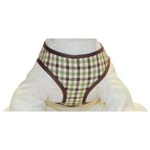  Gooby Picnic Harness, X Large, Brown Check