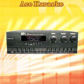 API A 502 600W Pro Audio/Video Karaoke Mixing Amplifier  