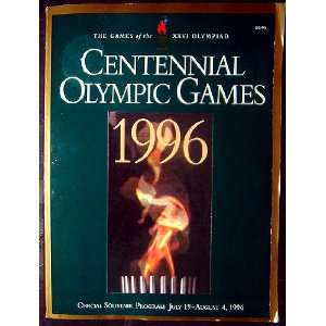  1996 Atlanta Olympic Games Program (Sports Memorabilia 