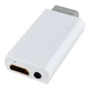    Nintendo Wii to HDMI 3.5mm Audio Converter Adapter Video Games