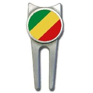  The Republic of Congo flag golf divot tool Everything 
