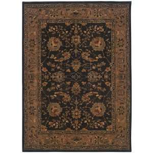  OW Sphinx Infinity Black / Tan Traditional Rug 78x1010 