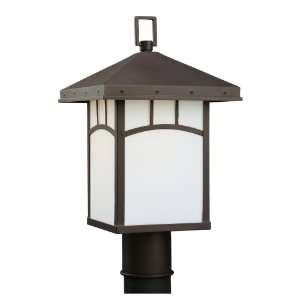   82230 833 Ashville 1 Light Post Lights & Accessories in Cottage Bronze