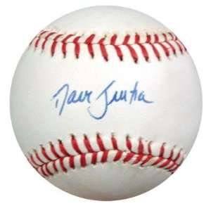 David Justice Autographed Baseball   NL PSA DNA #P30090   Autographed 