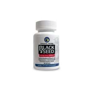  Amazing Herbs   Black Seed High Potency Garlic   100 