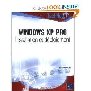  Windows XP Pro Installation et dÃ©ploiement (Technote 