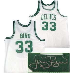  Larry Bird Hand Signed Celtics Jersey