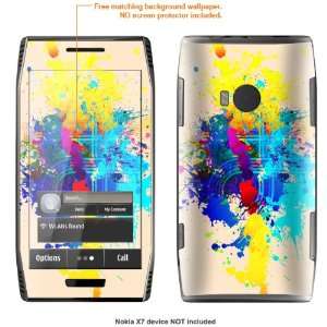   Decal Skin STICKER for Nokia X7 case cover X7 117 Electronics