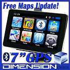 Car GPS Navigation 512MB 1GHz WIFI Ultra Slim Android Tablet HD FM 