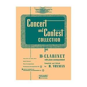  Hal Leonard Rubank Concert And Contest Collection Clarinet 
