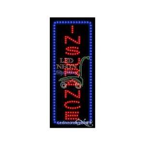 Insurance LED Sign 11 inch tall x 27 inch wide x 3.5 inch deep outdoor 
