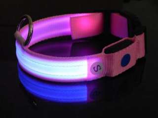   second generation LED Pet Dog Safety Collar Changeable Flashing Light