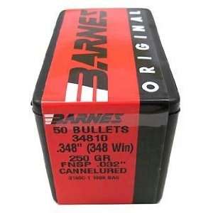 Barnes Bullets 348Win .348250gr OrgFNSP.032/50