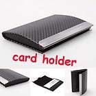   ALUMINUM Business / Cerdit Card Case Holder Black   